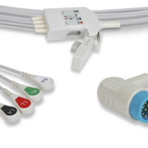 Stryker > Medtronic > Physio Control Compatible ECG Trunk Cable / 10 (4 Attached