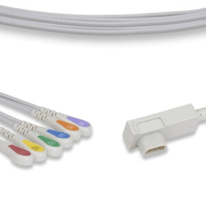 Stryker > Medtronic > Physio Control Compatible ECG Leadwire / 6 Leads (New Style) Snap