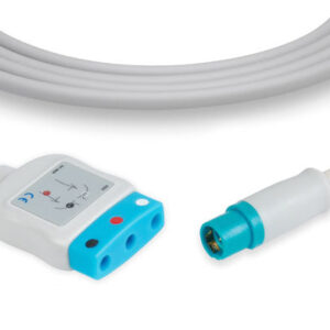 Draeger Compatible ECG Trunk Cable / 3 Leads