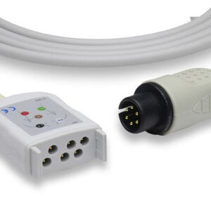 Nihon Kohden Compatible ECG Trunk Cable / 5 Leads