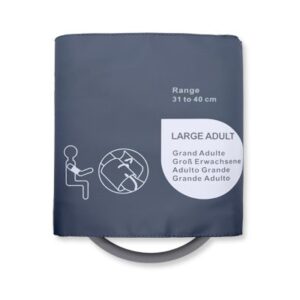 Reusable NIBP Cuff / Adult Large Single Hose 31 - 40 cm