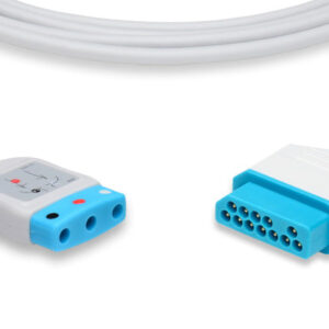 Nihon Kohden Compatible ECG Trunk Cable / 3 Leads