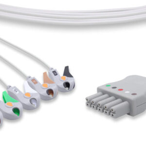 Mindray > Datascope Compatible ECG Leadwire / 5 Leads Pinch/Grabber - Neonate