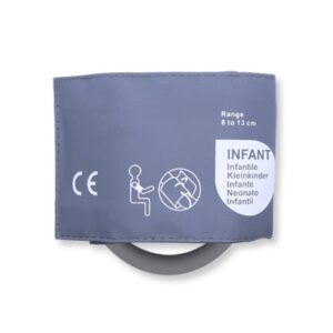 Reusable NIBP Cuff / Infant Dual Tube Hose 8 - 13 cm