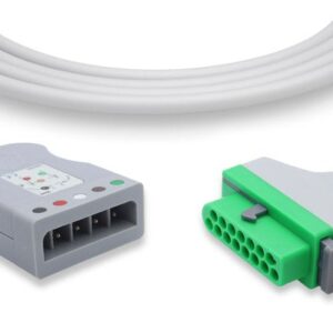 Fukuda Denshi Compatible ECG Trunk Cable / 5 Leads