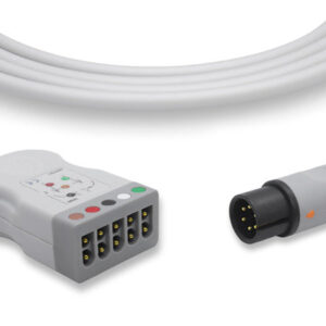 Midmark > Cardell Compatible ECG Trunk Cable / 3 / 5 Leads