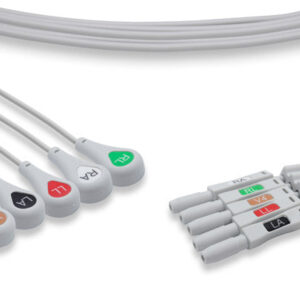 Boston Scientific Original ECG Leadwire / 5 Leads Snap