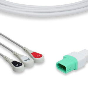 Mindray > Datascope Compatible Direct-Connect ECG Cable / 3 Leads Snap