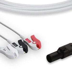 Midmark > Cardell Compatible Direct-Connect ECG Cable / 3 Leads Pinch/Grabber