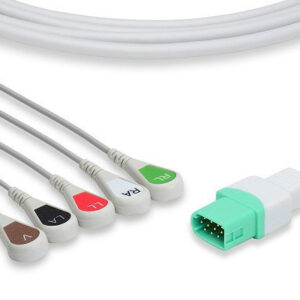 Mindray > Datascope Compatible Direct-Connect ECG Cable / 5 Leads Snap