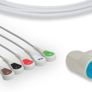 Stryker > Medtronic > Physio Control Compatible Direct-Connect ECG Cable / 5 Leads Snap