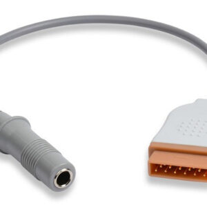 GE Healthcare > Marquette Compatible Temperature Adapter / Female Mono Plug Connector