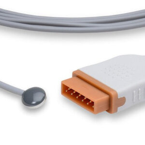 GE Healthcare > Marquette Compatible Reusable Temperature Probe / Adult Skin Sensor