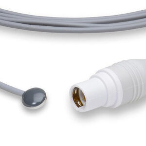 Draeger Compatible Reusable Temperature Probe / Adult Skin Sensor