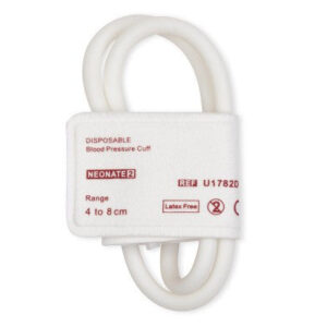 Disposable NIBP Cuff / Neonate #2 Dual Tube Hose 4 - 8 cm Box of 10