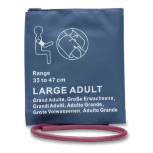 Reusable NIBP Cuff / Adult Large Single Hose