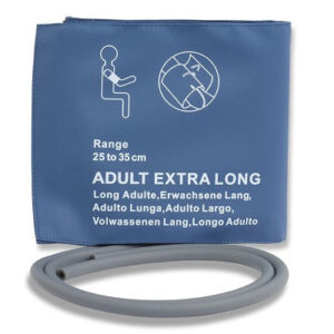 Reusable NIBP Cuff / Adult Long Dual Tube Hose