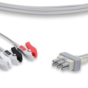 Philips Compatible ECG Leadwire / 3 Leads Pinch/Grabber (individual)