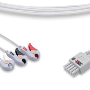 Mindray > Datascope Compatible ECG Leadwire / 3 Leads Pinch/Grabber