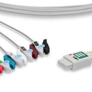 Mindray > Datascope Compatible ECG Leadwire / 5 Leads Pinch/Grabber