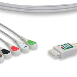 Mindray > Datascope Compatible ECG Leadwire / 5 Leads Snap