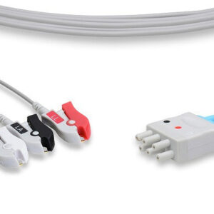 Nihon Kohden Compatible ECG Leadwire / 3 Leads Pinch/Grabber