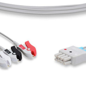 Nihon Kohden Compatible ECG Leadwire / 3 Leads Pinch/Grabber