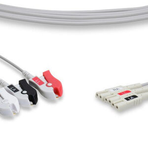 Spacelabs Compatible ECG Leadwire / 3 Leads Pinch/Grabber