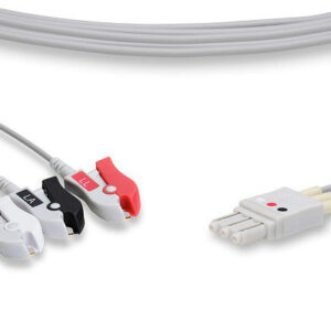Philips Compatible ECG Leadwire / 3 Leads Pinch/Grabber