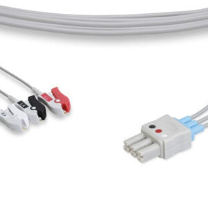 Mindray > Datascope Compatible ECG Leadwire / 3 Leads Pinch/Grabber - Neonate