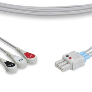 Mindray > Datascope Compatible ECG Leadwire / 3 Leads Snap