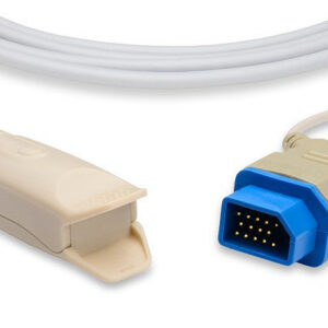 Nihon Kohden Compatible Direct-Connect SpO2 Sensor / Adult Clip
