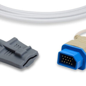 Nihon Kohden Compatible Direct-Connect SpO2 Sensor / Adult Soft