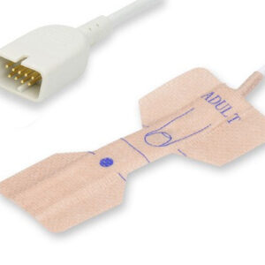 Nihon Kohden Compatible Disposable SpO2 Sensor / Adult (>40Kg) Box of 24
