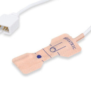 MEK Compatible Disposable SpO2 Sensor / Pediatric (10-50Kg) Box of 24