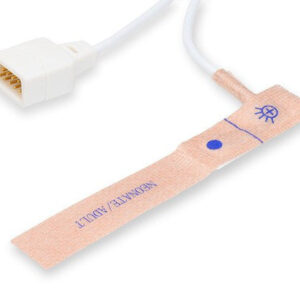 Novametrix Compatible Disposable SpO2 Sensor / Neonate (>3Kg) or Adult (>40Kg) Box of 24