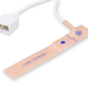 MEK Compatible Disposable SpO2 Sensor / Neonate (>3Kg) or Adult (>40Kg) Box of 24