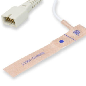 DRE Compatible Disposable SpO2 Sensor / Neonate (>3Kg) or Adult (>40Kg) Box of 24