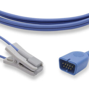 Nihon Kohden Compatible Short SpO2 Sensor / Adult Ear Clip