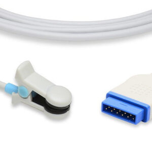 Datex Ohmeda Compatible Direct-Connect SpO2 Sensor / Adult Ear Clip