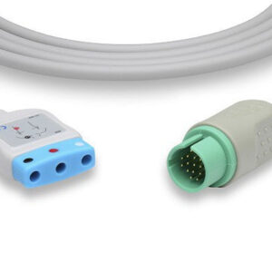 Spacelabs Compatible ECG Trunk Cable / 3 Leads