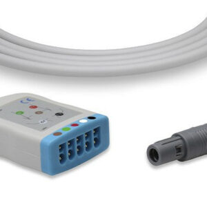 GE Healthcare Compatible ECG Trunk Cable / 3 Leads