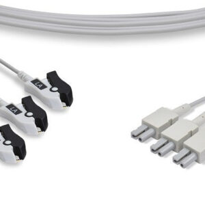 Philips Compatible ECG Leadwire / 3 Leads Pinch/Grabber