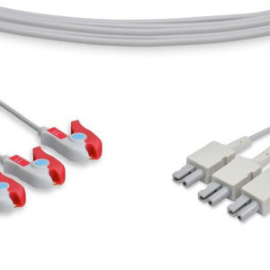 Philips Compatible ECG Leadwire / 3 Leads Pinch/Grabber