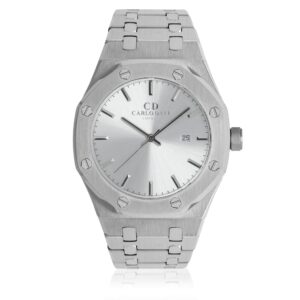 CARLO DALI Royal Monaco Silver watch