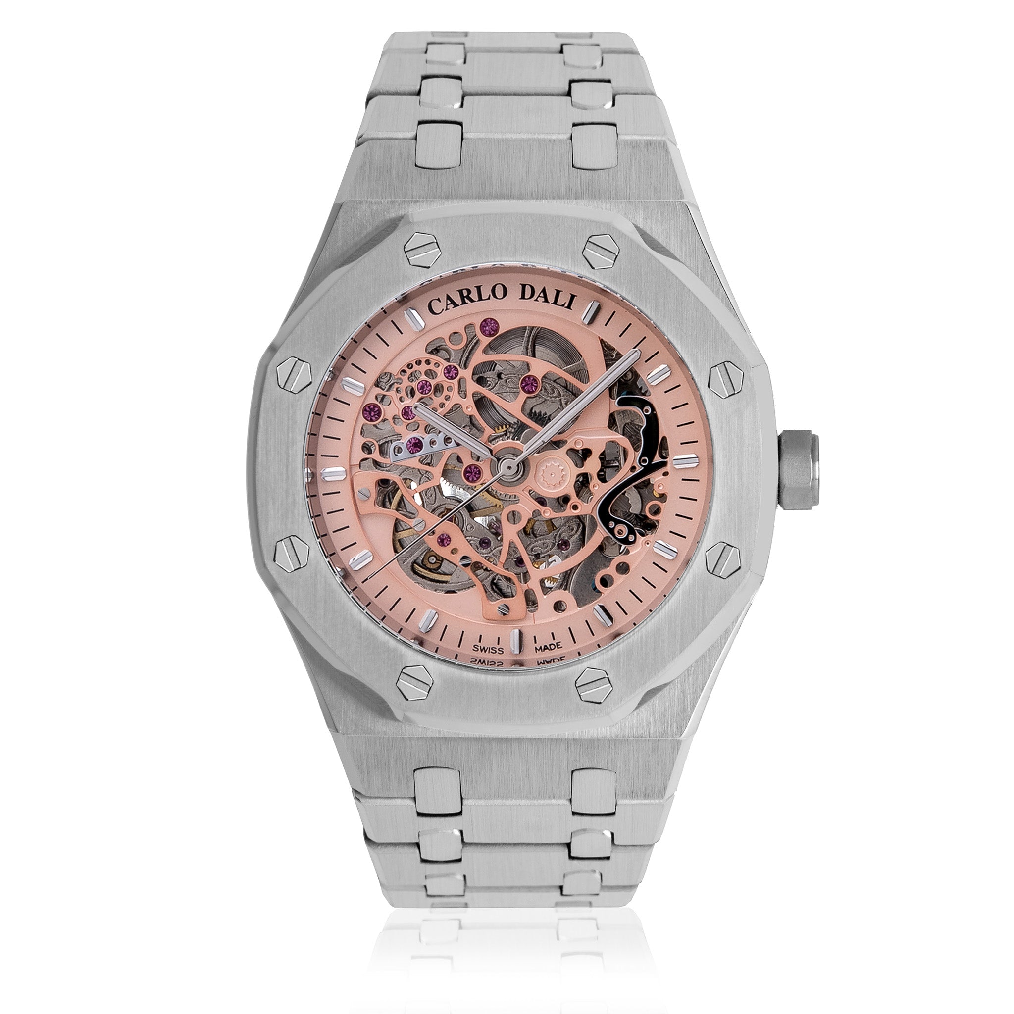 Ρολόι Tourbillon Skeleton Silver